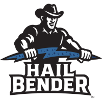 Hail Bender Logo (Blue)